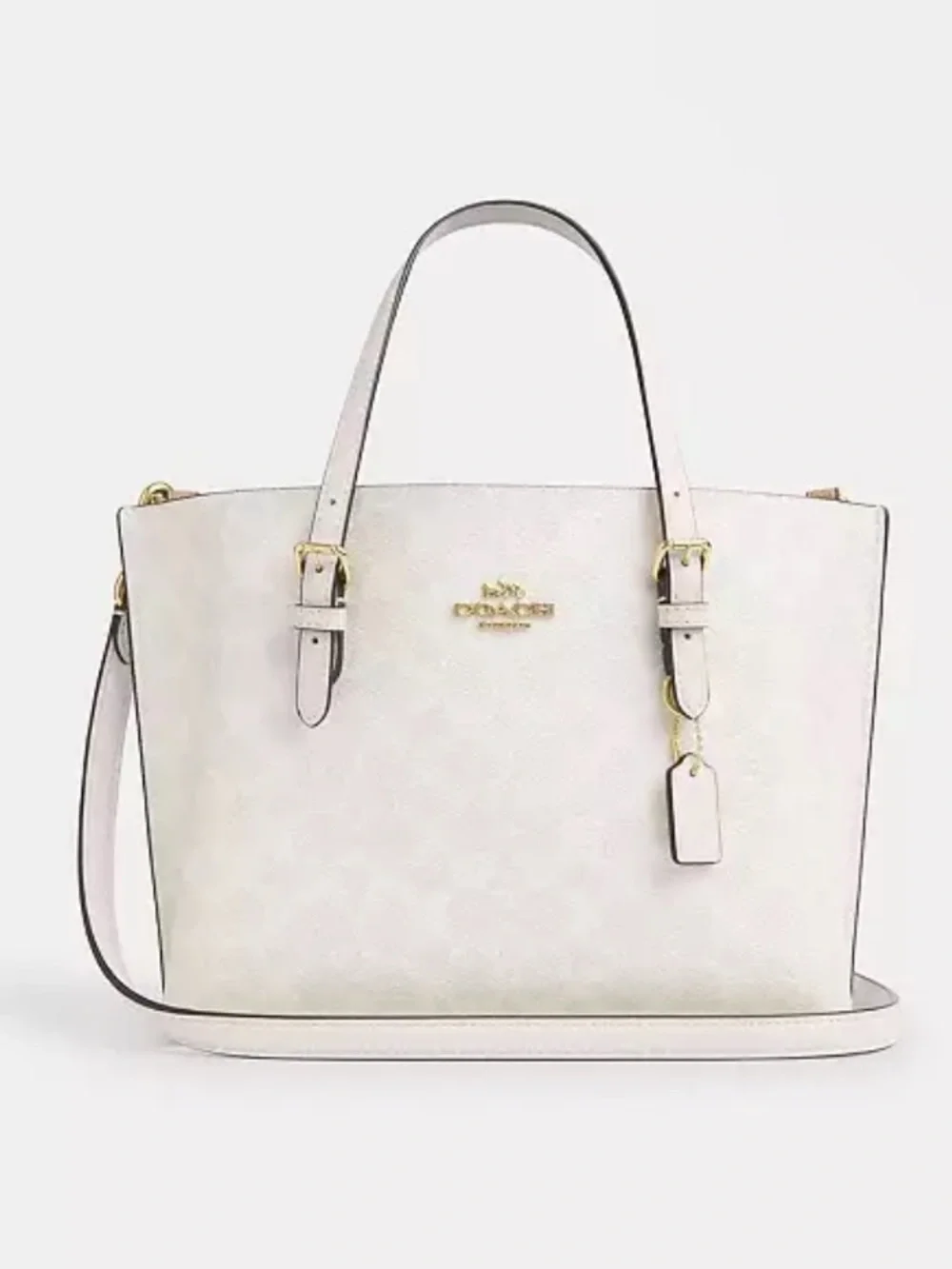 Coach Mollie Tote Bag 25 In Signature Canvas